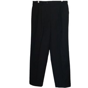 Mac Courty Wool Black Men's Dress Pants  W34